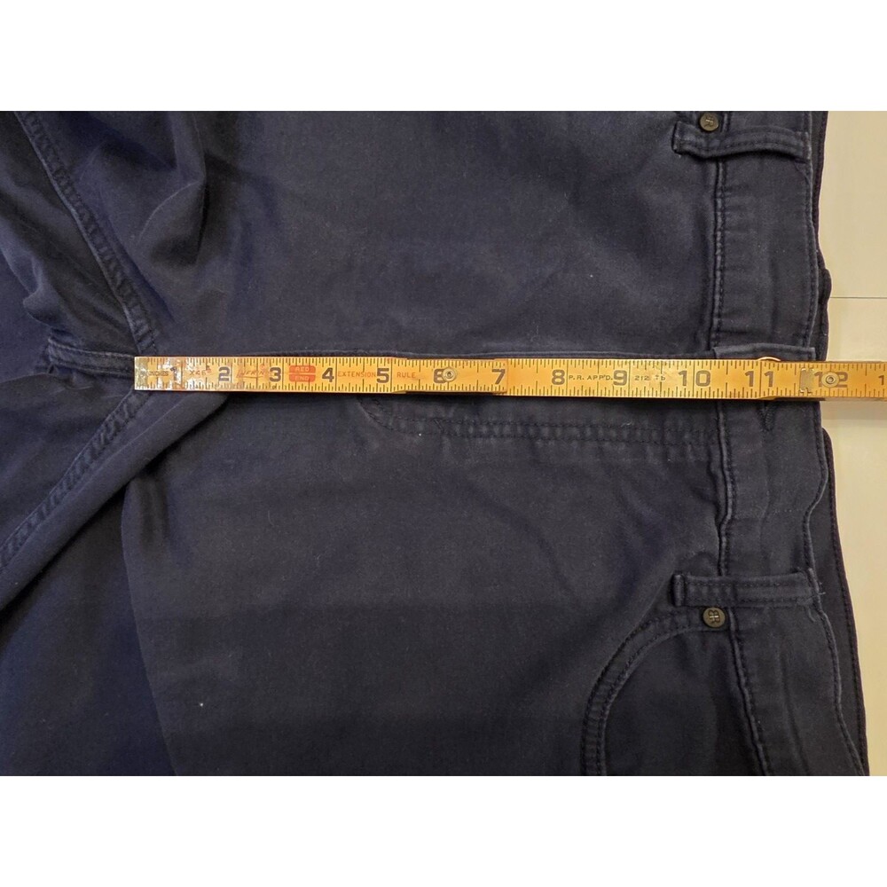 Banana Republic Men’s 40x32 Dark Navy Stretch 5 Pocket Pants Straight Fit Work - Picture 9 of 10